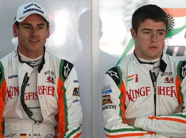 Adrian Sutil und Paul di Resta