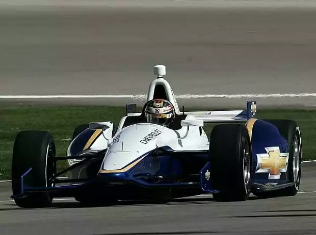 Charlie Kimball, Ryan Hunter-Reay Titel-Bild zur News: Charlie Kimball, Ryan Hunter-Reay