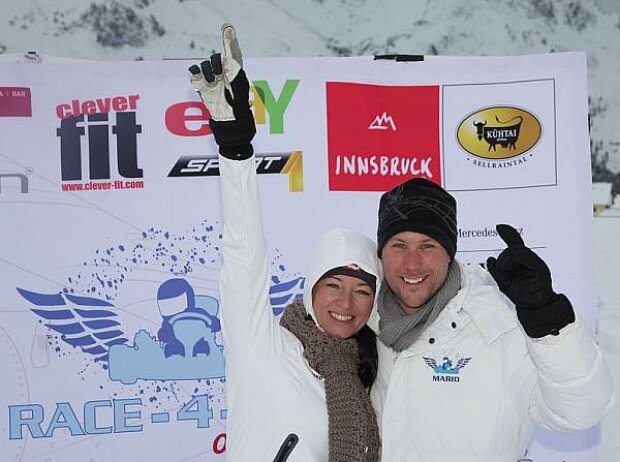 Titel-Bild zur News: Jasmin Rubatto und Mario Cortese beim RACE-4-KIDS on Snow
