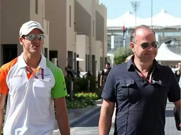 Titel-Bild zur News: Adrian Sutil und Manfred Zimmermann