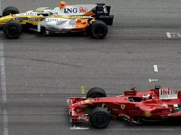 Titel-Bild zur News: Kimi Räikkönen, Fernando Alonso