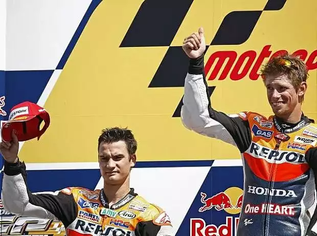 Daniel Pedrosa, Casey Stoner Titel-Bild zur News: Daniel Pedrosa, Casey Stoner