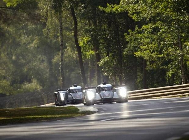 Mike Rockenfeller, Romain Dumas, Timo Bernhard, Benoit Treluyer, Marcel Fässler