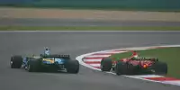 Michael Schumacher überholt Giancarlo Fisichella