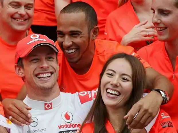 Lewis Hamilton, Jenson Button Titel-Bild zur News: Lewis Hamilton, Jenson Button