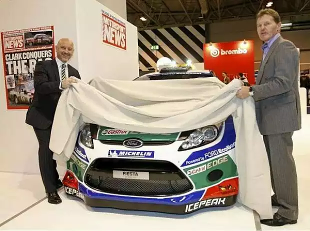 Titel-Bild zur News: Gerard Quinn (Ford-Sportchef), Malcolm Wilson (Ford-Teamchef)