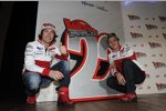 Nicky Hayden und Valentino Rossi