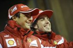 Felipe Massa und Fernando Alonso