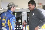 Martin Truex Jun. - Schnellster am Freitagvormittag - und Teamchef Michael Waltrip 