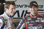 Kasey Kahne und Jeff Gordon in der Hendrick-Garage