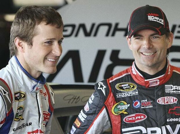 Kasey Kahne und Jeff Gordon