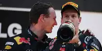Christian Horner (Teamchef), Sebastian Vettel