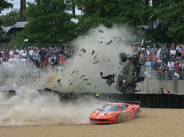 Allan McNish und Anthony Beltoise Allan McNish und Anthony Beltoise