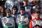 Petter Solberg, Jari-Matti Latvala und Sebastien Loeb