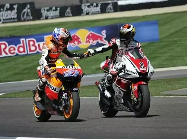 Titel-Bild zur News: Casey Stoner, Jorge Lorenzo