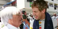 Bild zum Inhalt: Ecclestone hofft auf Ende von Vettels Dominanz