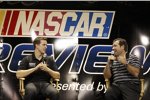 Trevor Bayne und Daytona-Chef Joie Chitwood