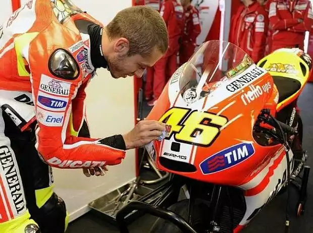 Valentino Rossi Titel-Bild zur News: Valentino Rossi