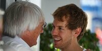 Bild zum Inhalt: Ecclestone fürchtet: "Vettel wird wieder Weltmeister"