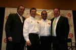 Felix Sabates, Jamie McMurray (Ganassi), Juan Pablo Montoya (Ganassi), Chip Ganassi