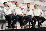 Jeff Burton, Paul Menard, Kevin Harvick und Childress-Rennchef Mike Dillon