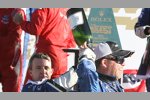 A.J. Allmendinger und Michael Shank feiern
