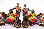 Casey Stoner (Honda) und Daniel Pedrosa (Honda) 