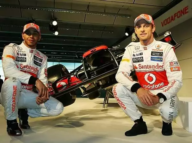 Jenson Button, Lewis Hamilton Titel-Bild zur News: Jenson Button, Lewis Hamilton