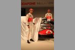 Jenson Button und Lewis Hamilton (McLaren) 