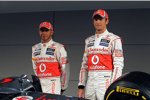 Lewis Hamilton und Jenson Button (McLaren) 