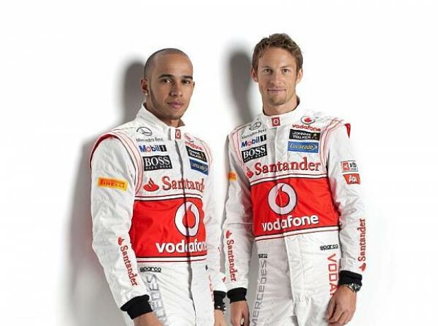 Lewis Hamilton und Jenson Button