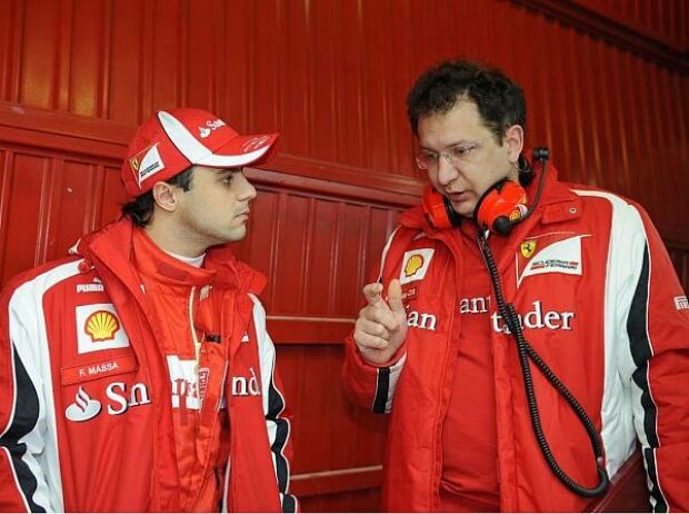 Titel-Bild zur News: Felipe Massa und Nikolas Tombazis