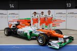 Jules Bianchi, Paul di Resta und Nico Hülkenberg (Force India)