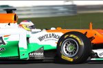 Roll-out des Force India-Mercedes VJM05 mit Paul di Resta am Steuer