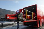 Ferrari F2012 auf dem Weg nach Jerez