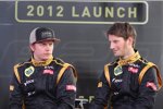 Kimi Räikkönen und Romain Grosjean (Lotus) 