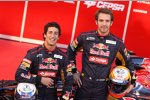 Daniel Ricciardo und Jean-Eric Vergne (Toro Rosso) 