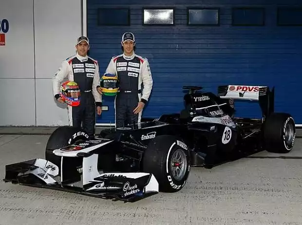 Bruno Senna, Pastor Maldonado Titel-Bild zur News: Bruno Senna, Pastor Maldonado