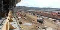 Baufortschritt am Circuit of The Americas in Austin