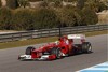 Bild zum Inhalt: Zurückhaltender Beginn: Intensives Programm bei Ferrari