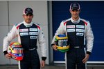 Pastor Maldonado und Bruno Senna (Williams) 