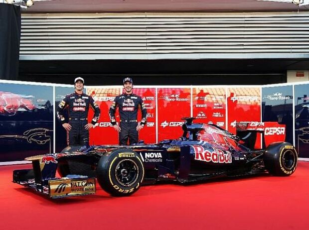 Jean-Eric Vergne, Daniel Ricciardo Jean-Eric Vergne, Daniel Ricciardo