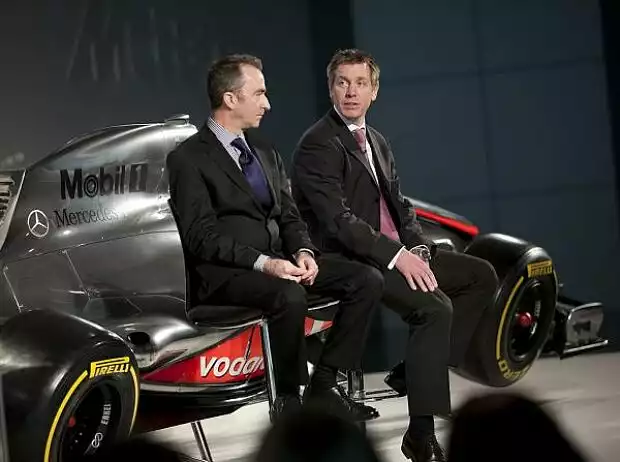 Paddy Lowe und Tim Goss Titel-Bild zur News: Paddy Lowe und Tim Goss