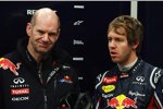 Adrian Newey und Sebastian Vettel (Red Bull)