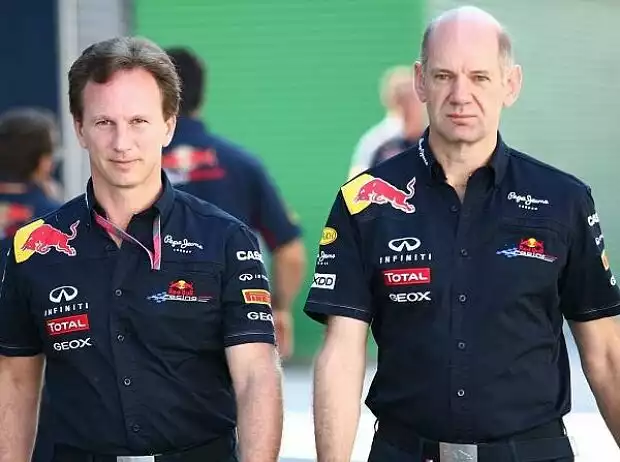 Adrian Newey (Technischer Direktor), Christian Horner (Teamchef) Titel-Bild zur News: Adrian Newey (Technischer Direktor), Christian Horner (Teamchef)