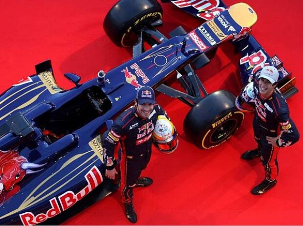 Jean-Eric Vergne und Daniel Ricciardo Jean-Eric Vergne und Daniel Ricciardo