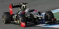 Bild zum Inhalt: Lotus in guter Frühform: Vettel ist gewarnt