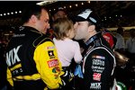 Ein Kuss vom Champion: Ryan Newman, Tochter Brooklyn und Tony Stewart