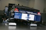 Arbeiten am Hendrick-Chevy von Jimmie Johnson