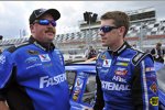 Interimscrewchief Chip Bolin und Carl Edwards (Roush) 